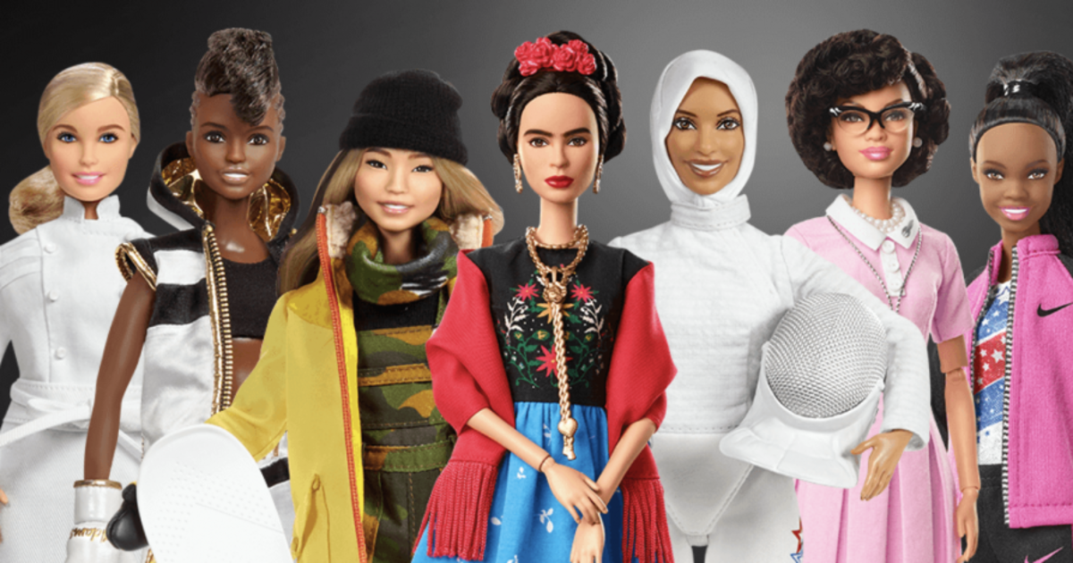 Barbie выпустила коллекцию кукол, вдохновленную выдающимися женщинами.