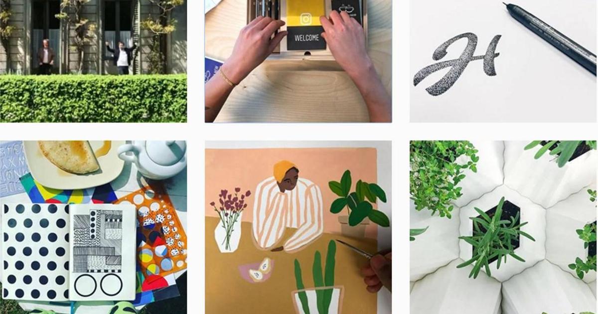 Instagram запустил официальный аккаунт, посвященный дизайну.