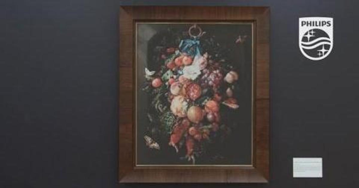 Philips сделал сок из фруктов на картине в рамках музейного пранка.