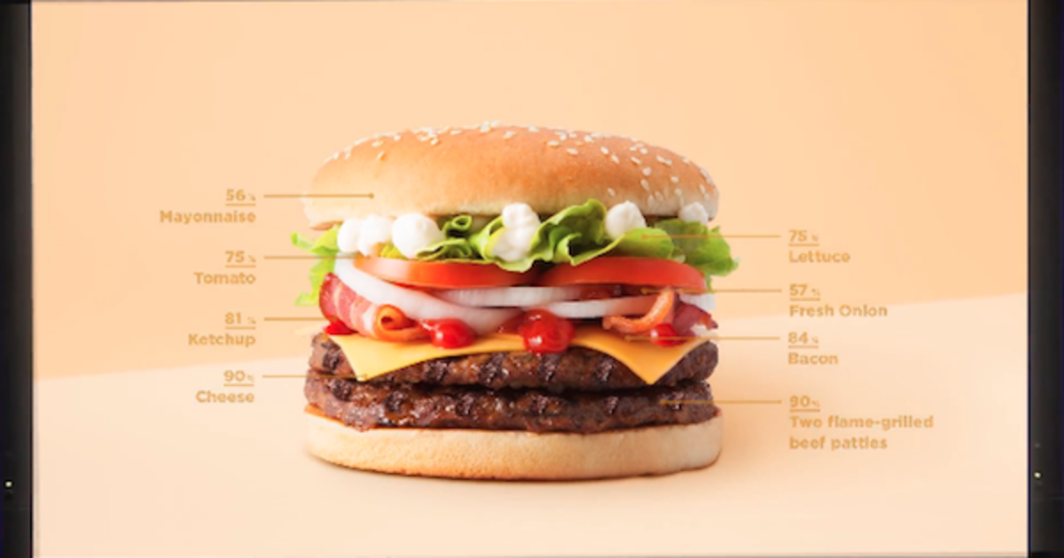 Burger King позволил персонализировать воппер с помощью Instagram Stories.