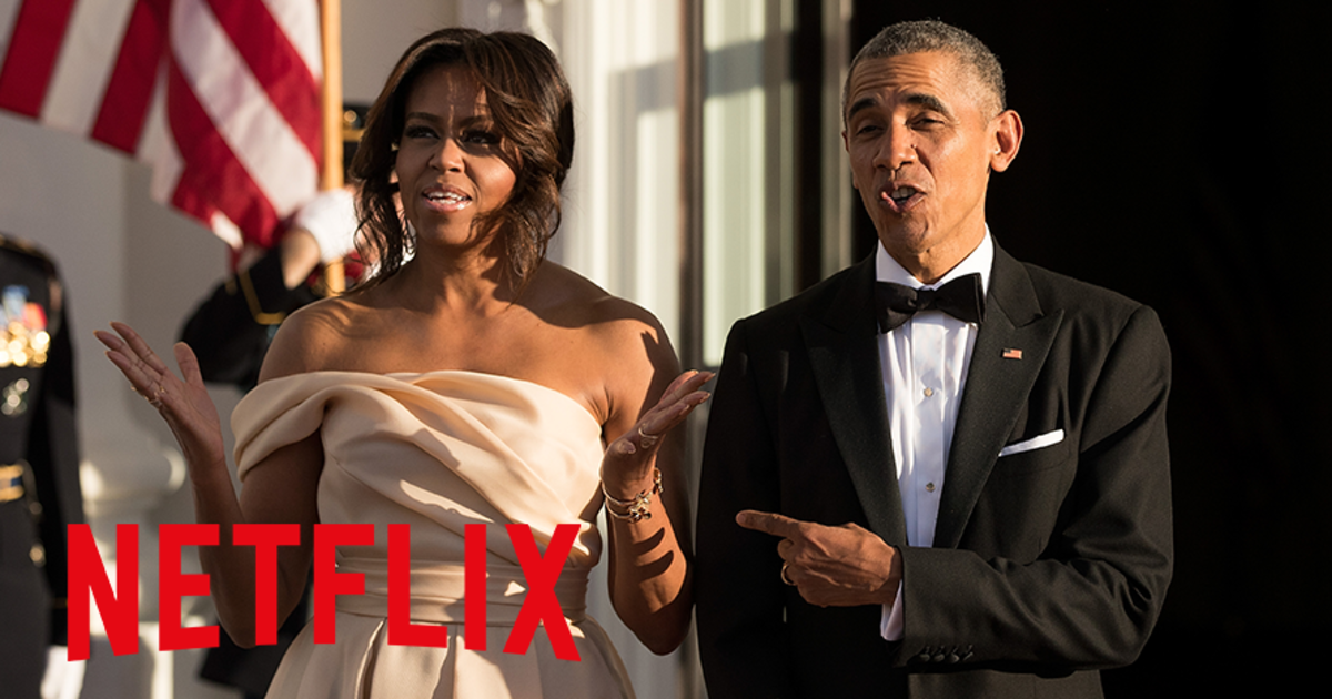 Мишель и Барак Обама будут создавать контент для Netflix.