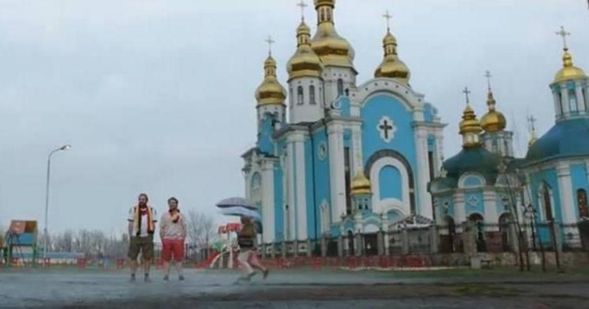 Lufthansa рекламирует ЧМ в России роликом, снятым в Украине.