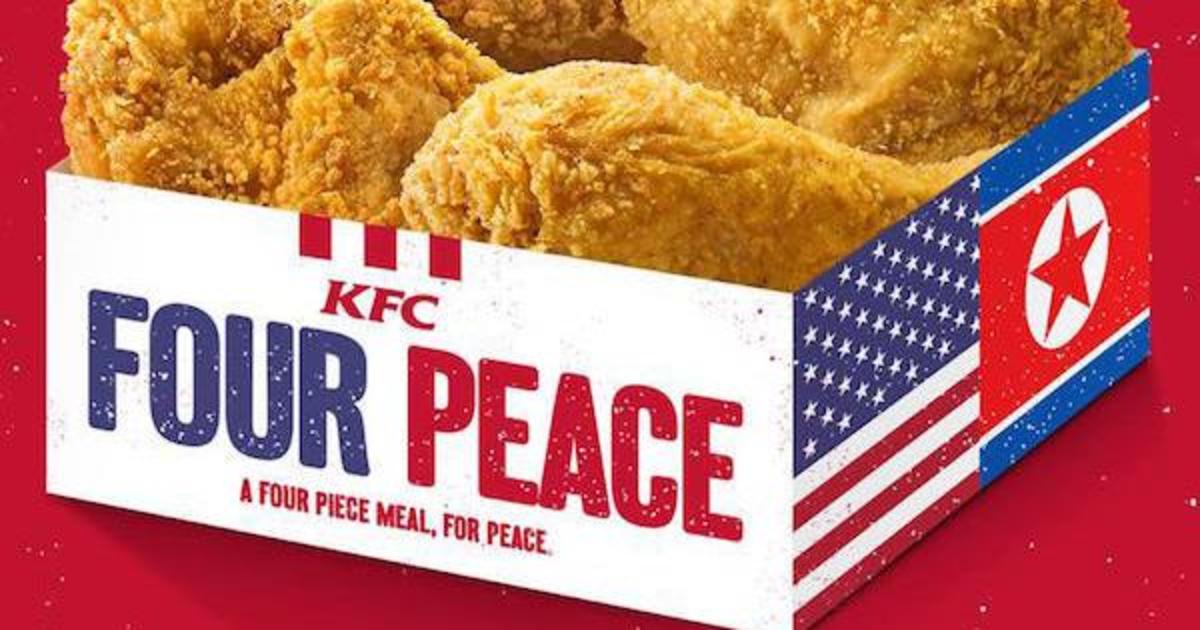 KFC предложил Трампу и Ким Чен Ыну «мирное» меню.