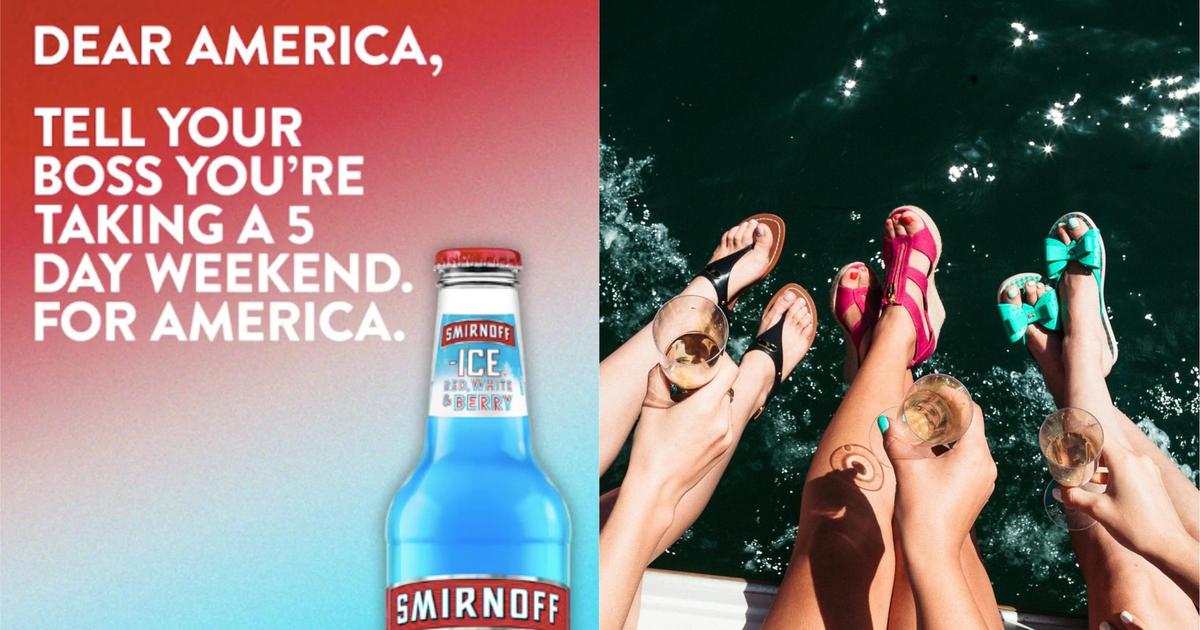 Smirnoff продлит американцам выходные на День независимости.