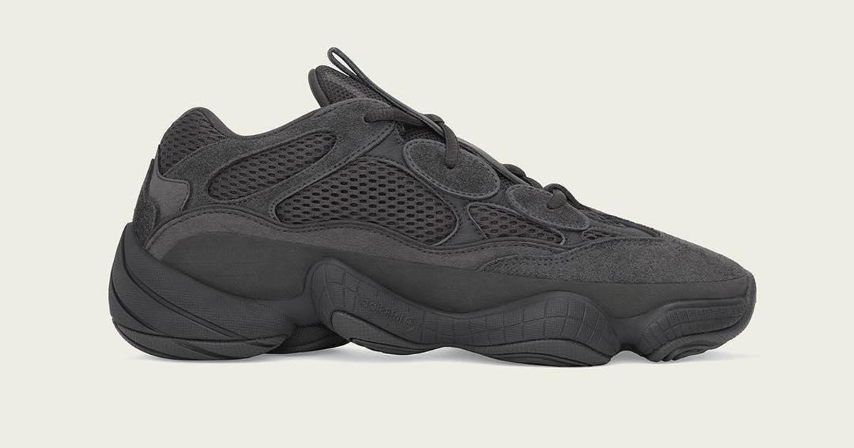 adidas + KANYE WEST представили модель YEEZY 500 Utility Black.