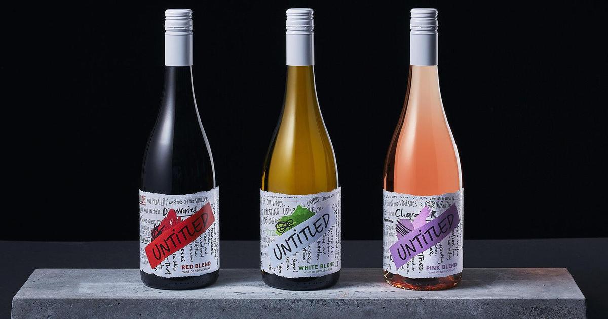 Безымянное вино: нетипичный подход к дизайну упаковки вина.