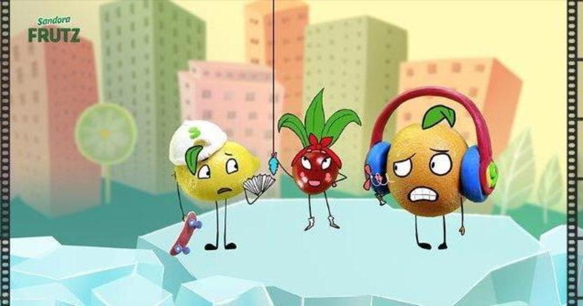 Для Sandora FRUTZ создали гротескный мини-сериал о фруктах.