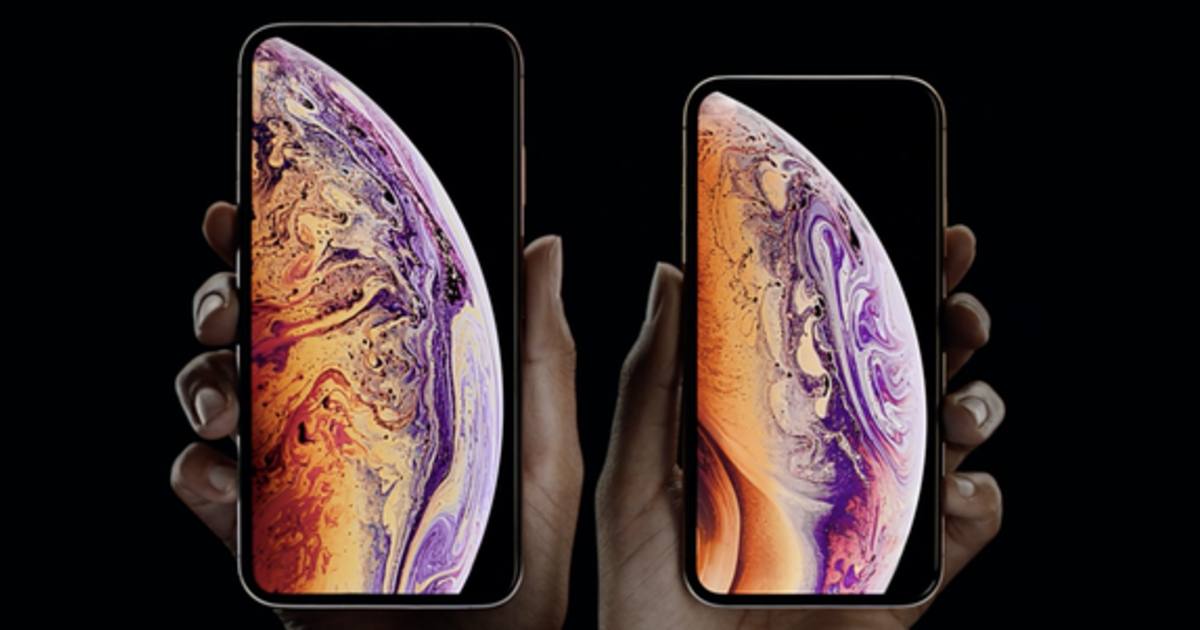 Apple показала iPhone XS и iPhone XS Max.