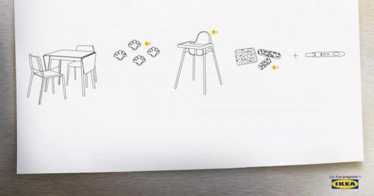 Для IKEA создали принты о любви из собственной фурнитуры.