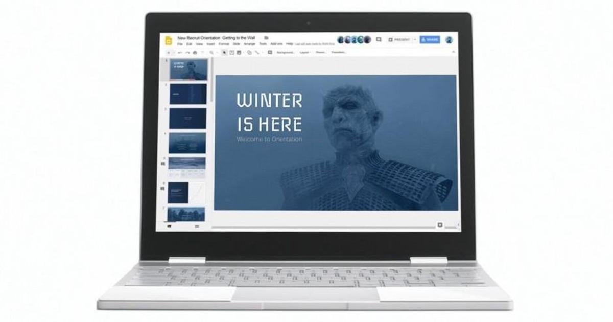 Google пригласил присоединиться к армии Короля Ночи в рекламе Chromebook.
