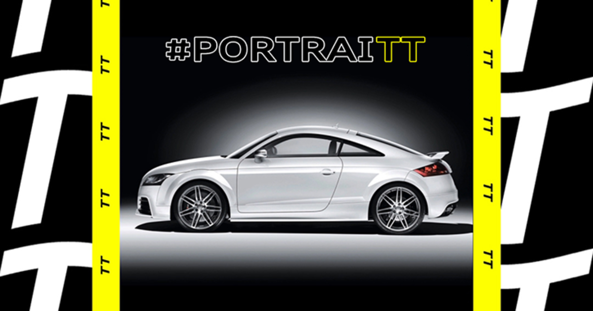 К 20-й годовщине Audi TT бренд проводит конкурс на лучший портрет авто.