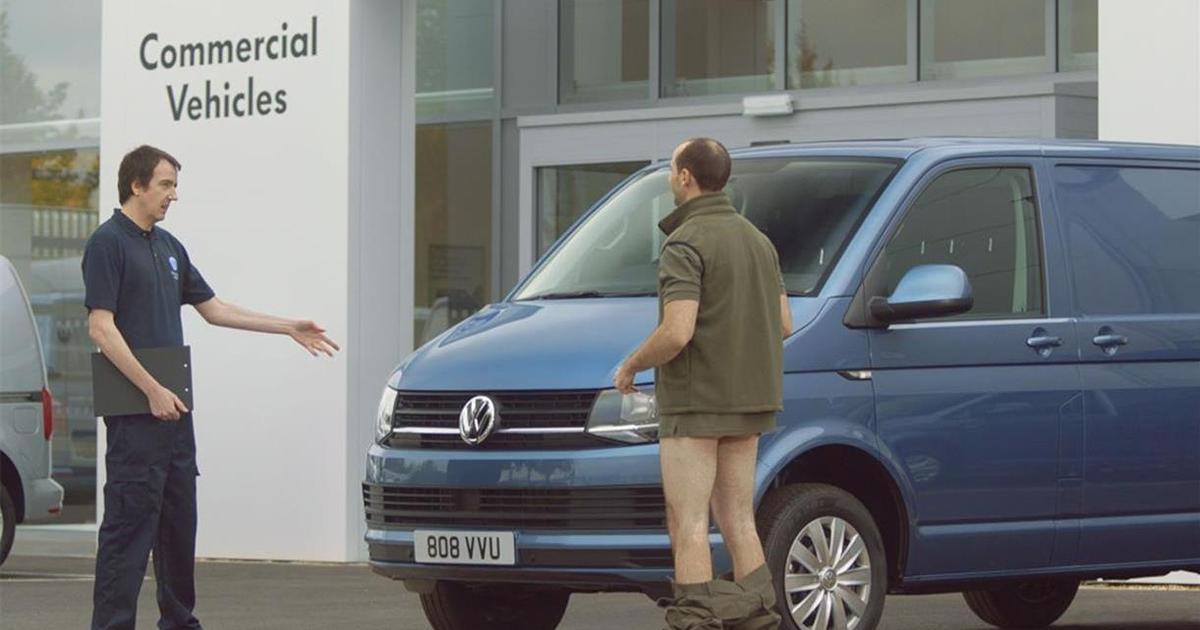 В ролике для Volkswagen призывают проводить диагностику тестикул.