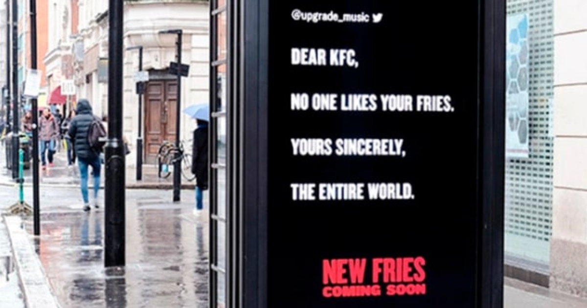 KFC превратила жалобы потребителей в рекламную кампанию.