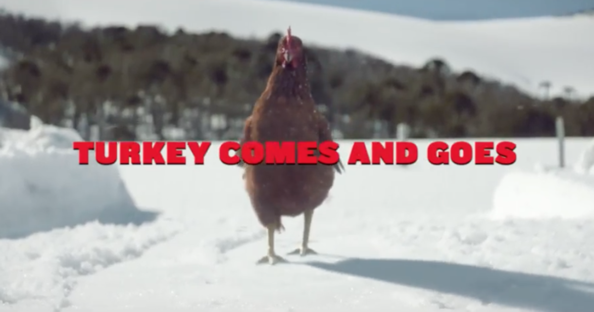 KFC выпустил рождественский ролик о курице.