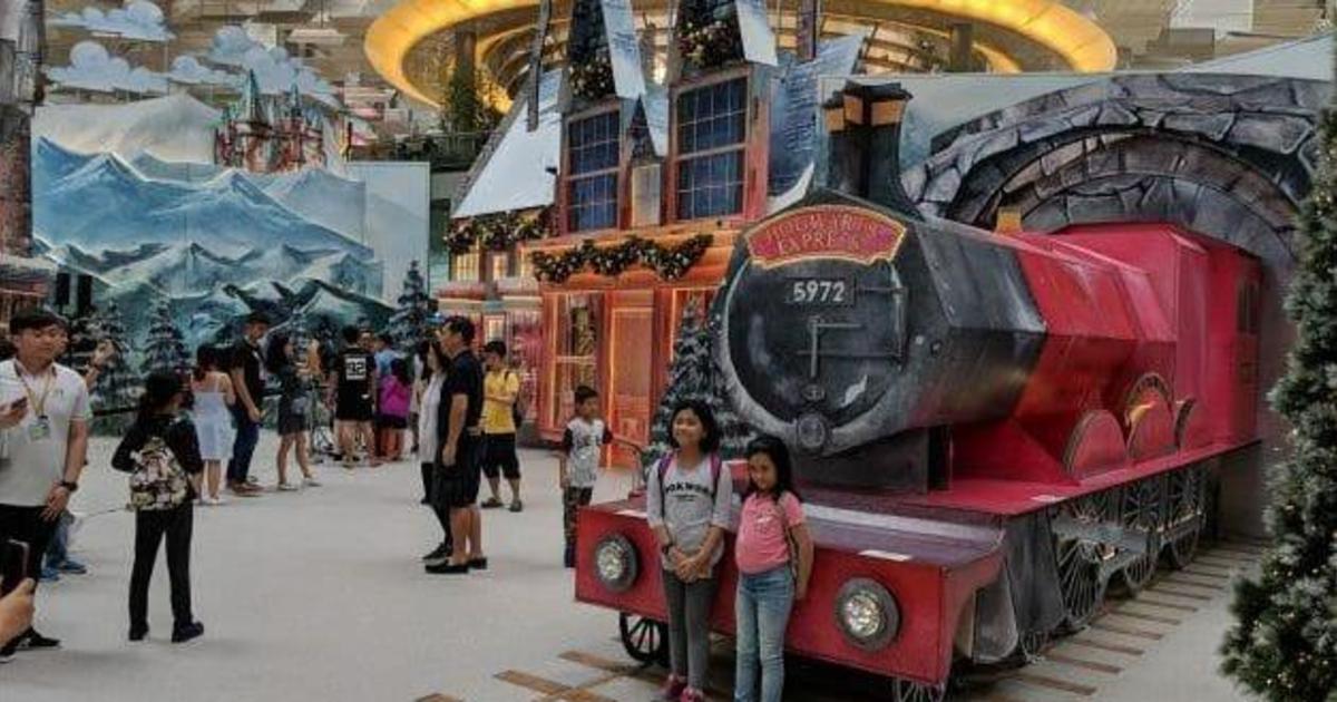 Сингапурский аэропорт превратили в волшебный мир Гарри Поттера.