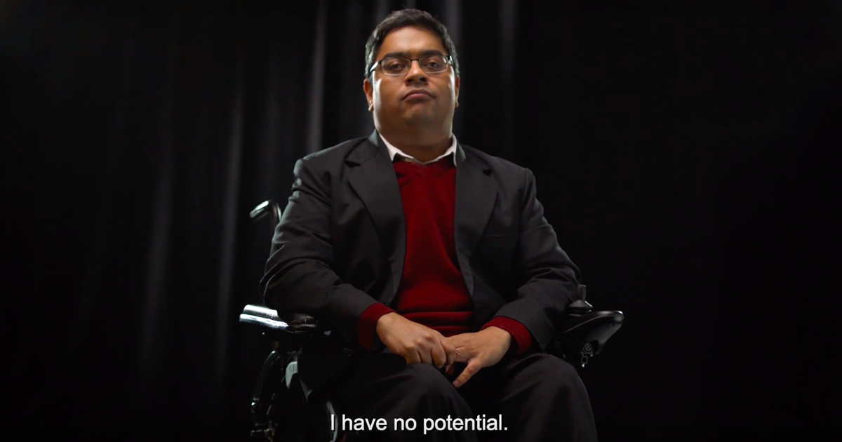 Channel 4 выпустил ролик о бесполезности людей с инвалидностью.