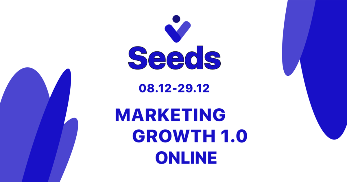 С 8 декабря стартует курс по маркетингу от академии онлайн-образования Seeds.