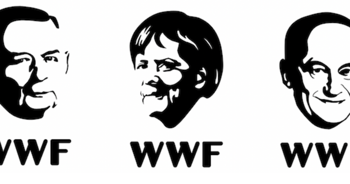 Люди стали вымирающий видом в кампании WWF.
