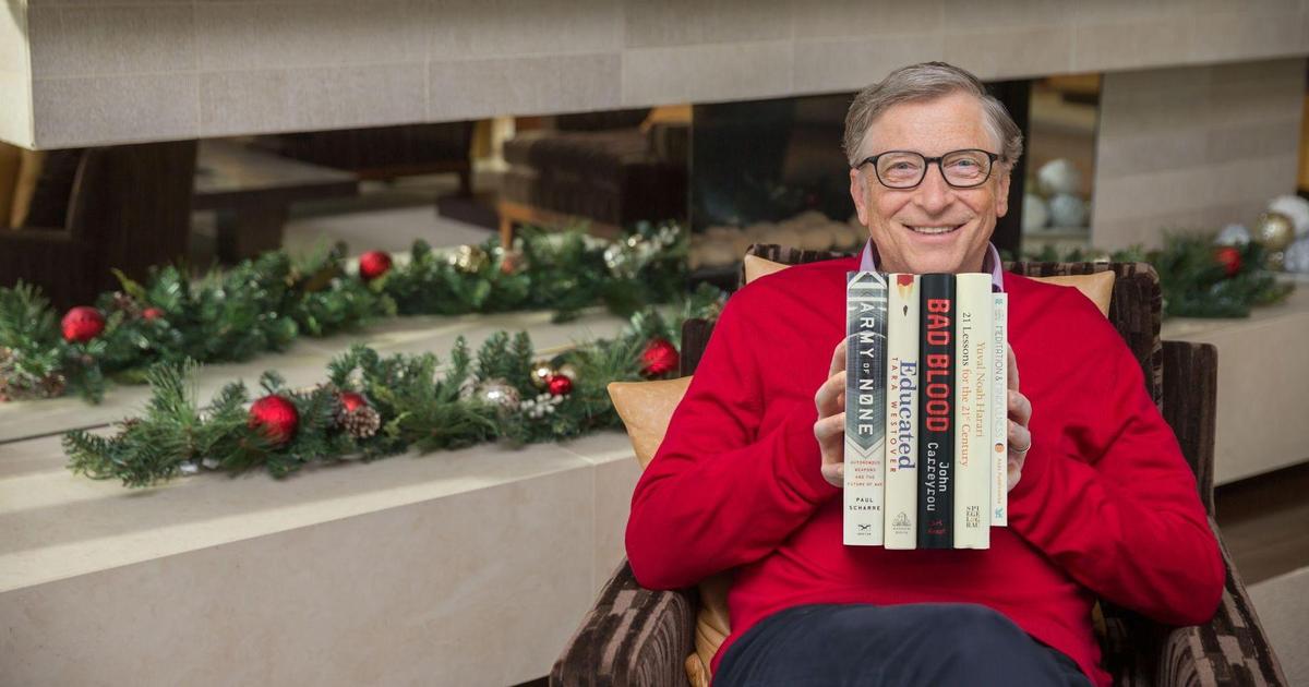 Топ-5 книг от Билла Гейтса на 2019 год.