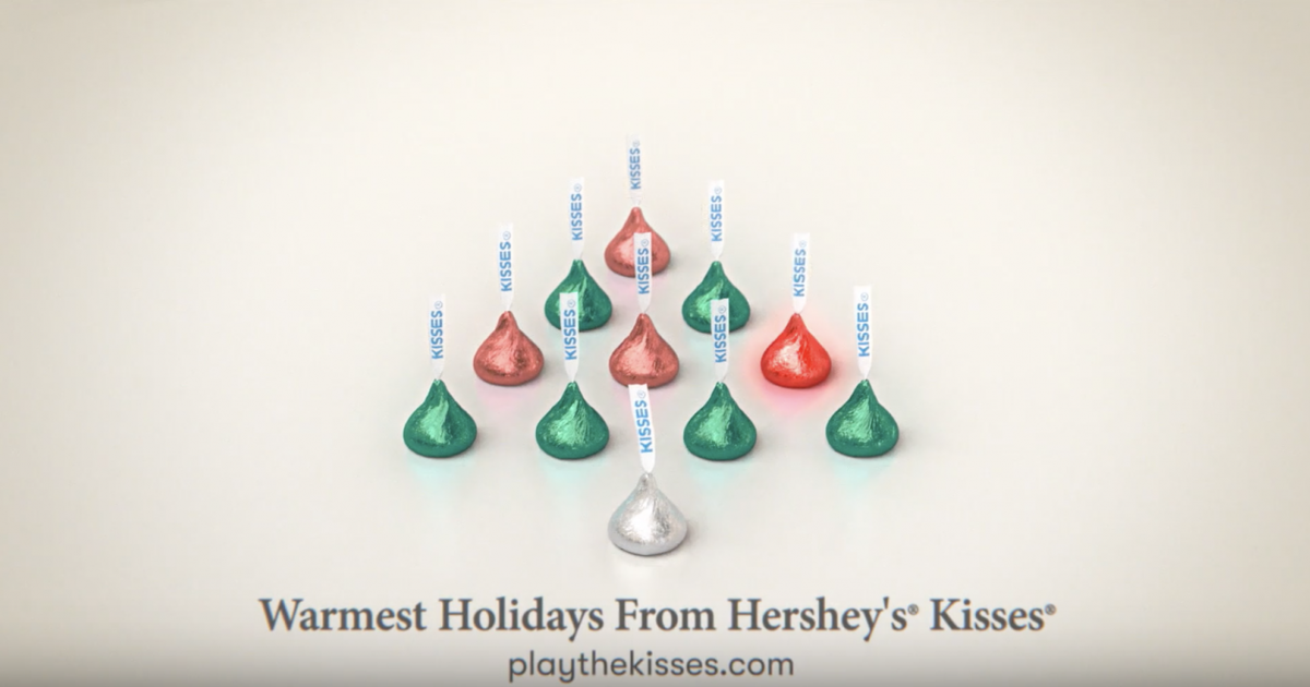 Hershey’s адаптировал свой рождественский ролик для поколения соцсетей.