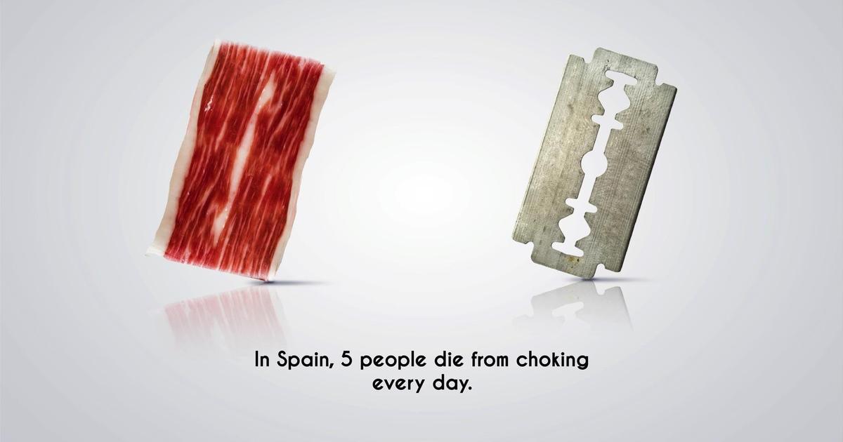 В Испании создали социальную кампанию, которая рассказывает об удушье.