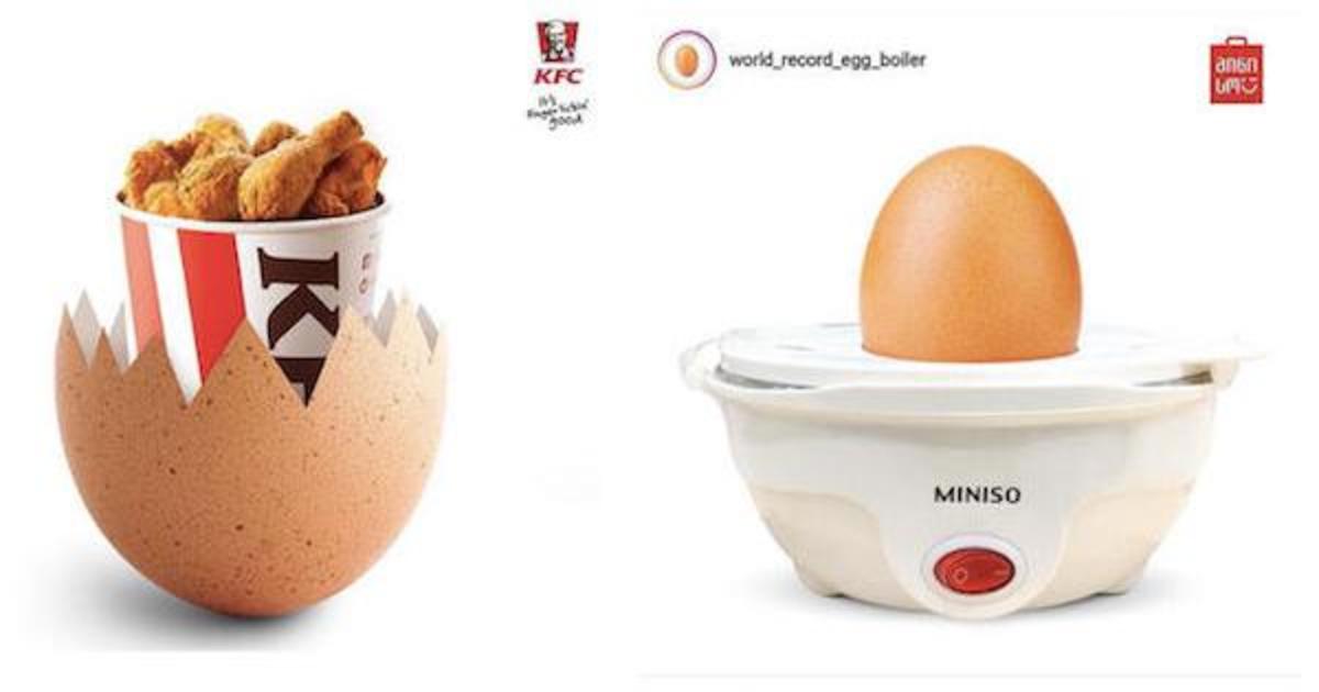 #WorldRecordEgg: реакция брендов и художников на пост о яйце.