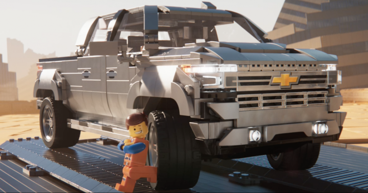 Lego и Chevrolet продвигают фильм «Lego. Фильм 2.