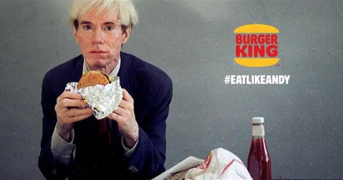 В рекламе Burger King Энди Уорхол ест Воппер, однако он предпочитал McDonald’s.