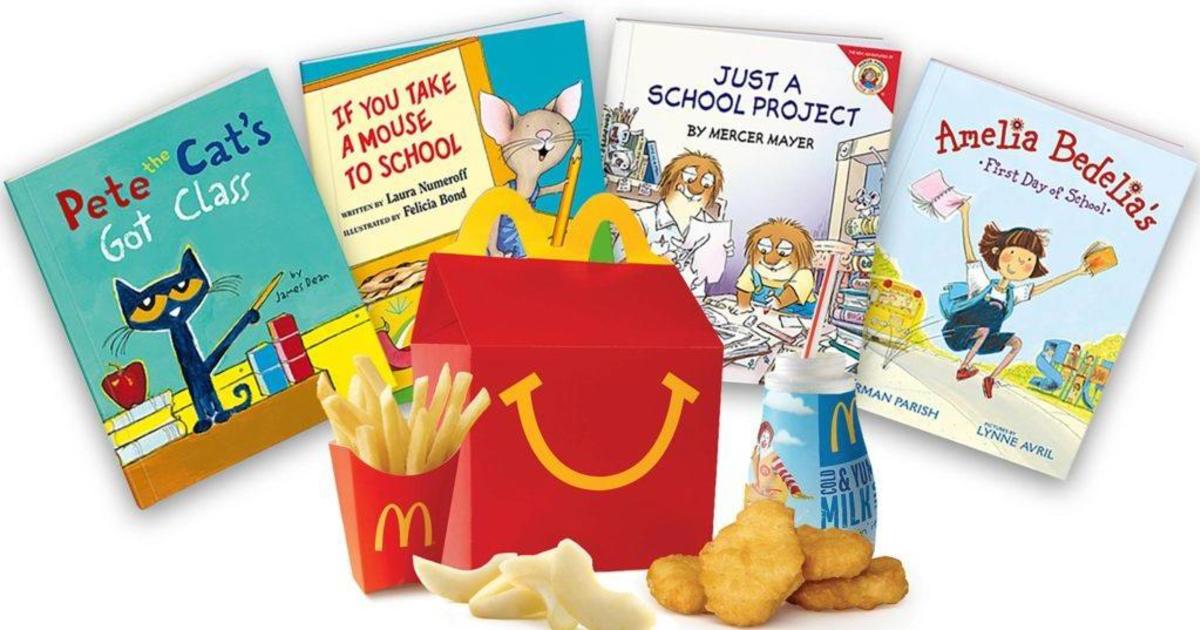 McDonald&#8217;s в Украине будет класть детские книги в Happy Meal.