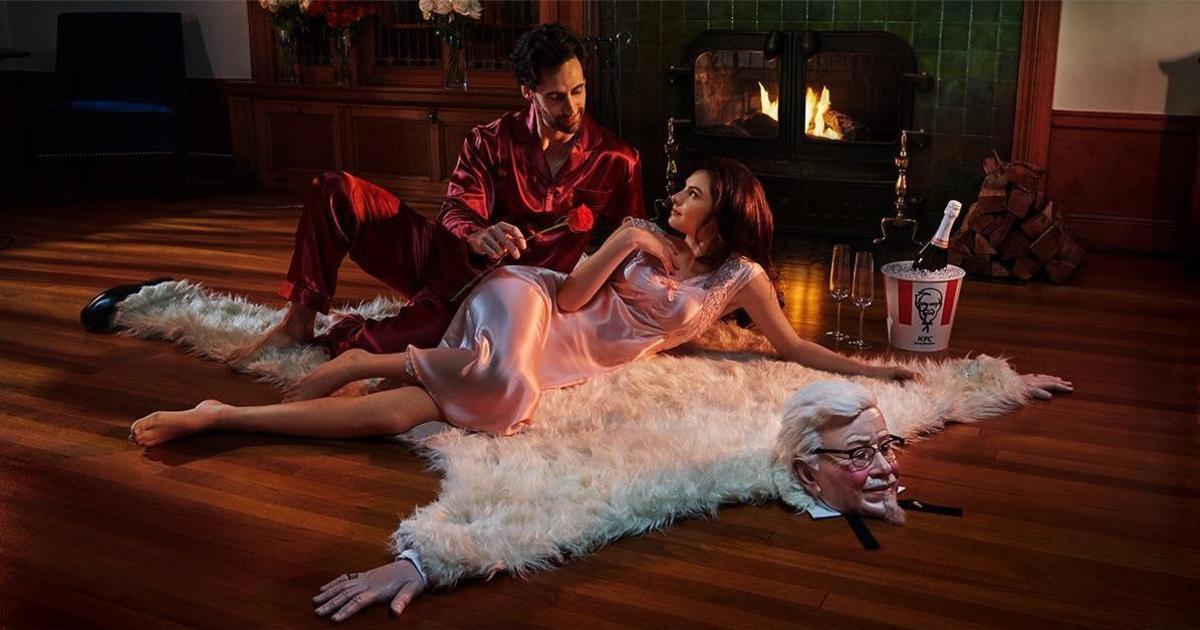 KFC устроил Photoshop-битву в преддверии Дня Валентина.