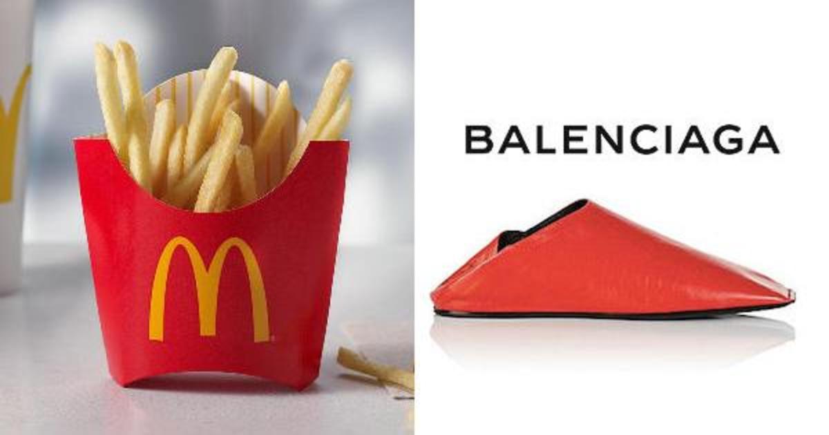 McDonald’s отреагировал на мемы об обуви от Balenciaga, похожей на упаковку для картошки фри.