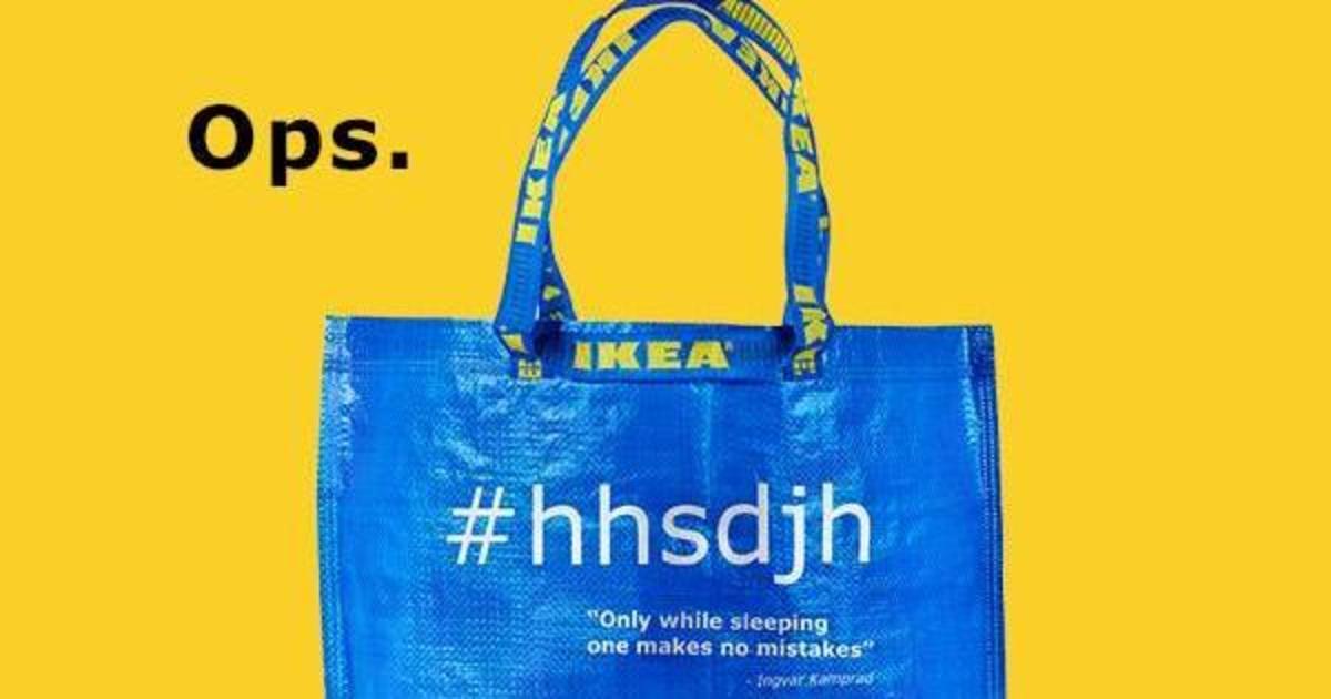 IKEA выпустила серию синих сумок по мотивам вирусного поста в сетях.