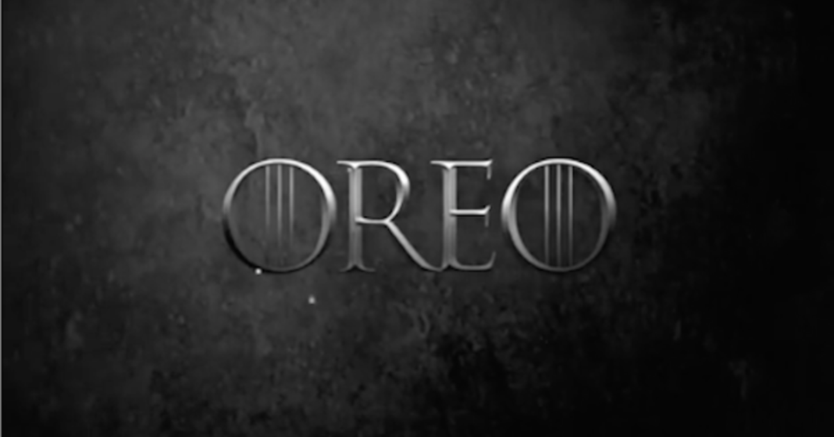 Oreo поможет фанатам «Игры престолов» присягнуть на верность.