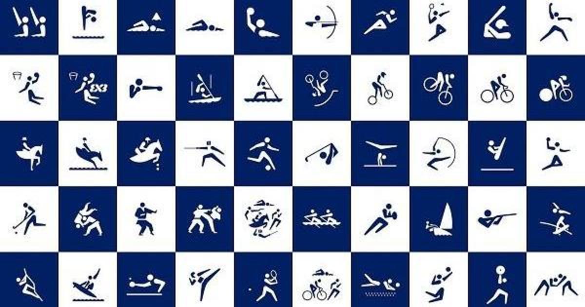 Япония представила обновленный дизайн олимпийских пиктограмм.