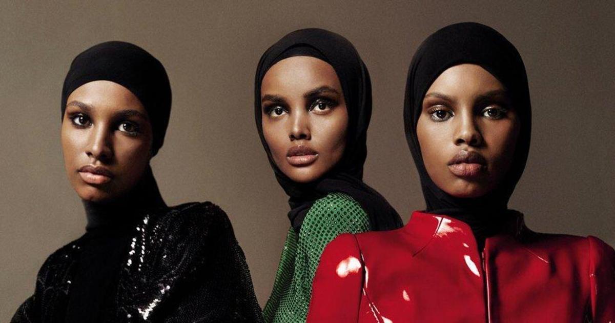 Обложку арабского Vogue впервые украсили три темнокожие модели в хиджабе.