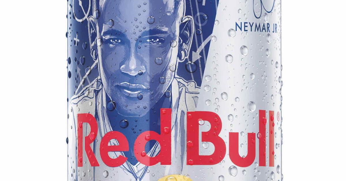 Red Bull выпустил лимитированную серию банок с Неймаром.