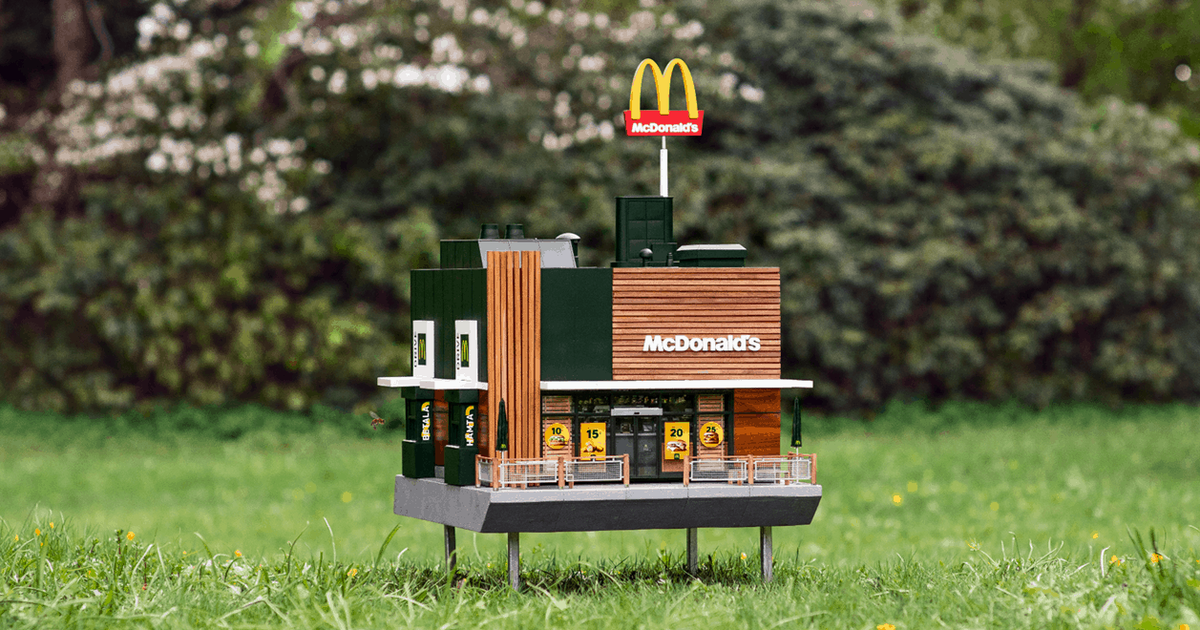 McDonald’s открыл «самый маленький» ресторан для пчел