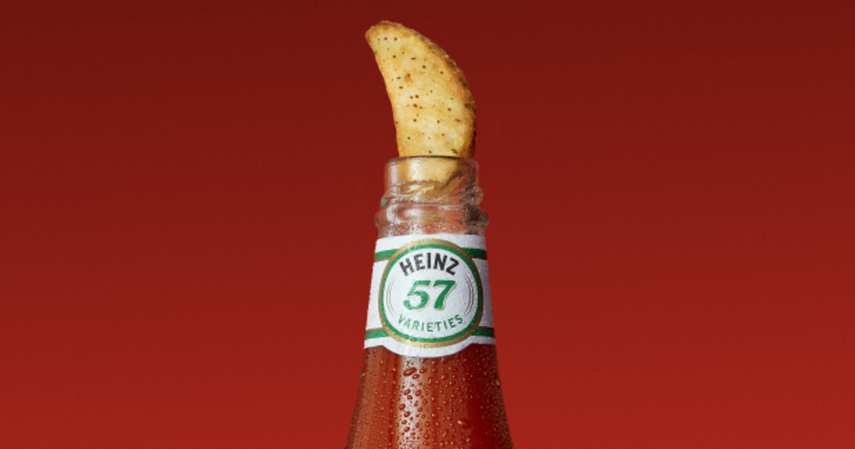Кетчуп Heinz привлек внимание любителей пива остроумным принтом