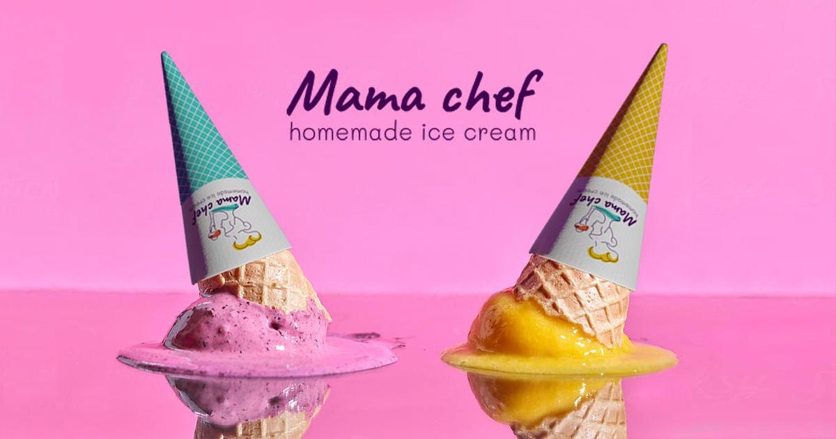 Mama chef: как создавался фирменный стиль для нового бренда мороженого