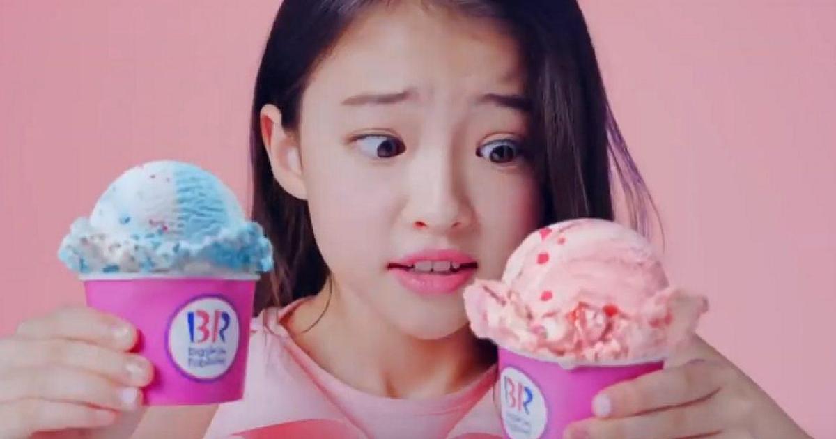 Baskin-Robbins раскритиковали за сексуализацию 11-летней модели в рекламе
