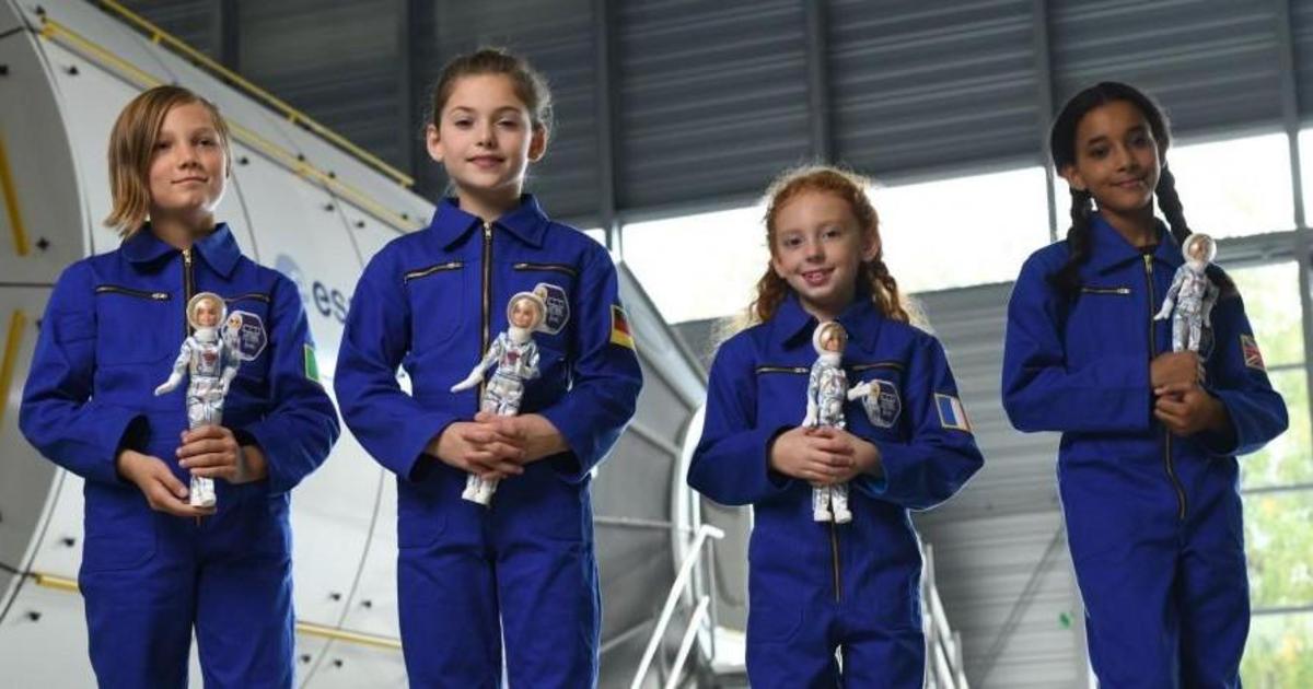 Barbie и Европейское космическое агентство вдохновляют девочек задуматься о космосе