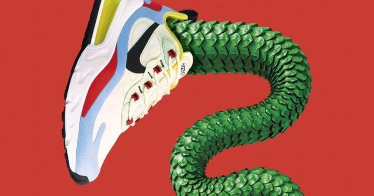 Nike выпустил яркие постеры в честь релиза новой модели Air Max 270 React