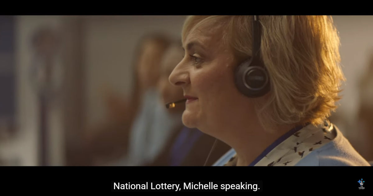 Британская национальная лотерея сняла ролик про сотрудников своего call-центра