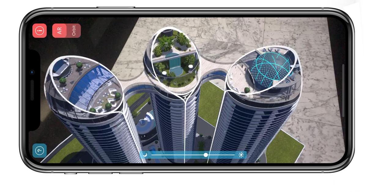 Taryan Group выпустила AR-приложение с виртуальным макетом жилого комплекса Taryan Towers