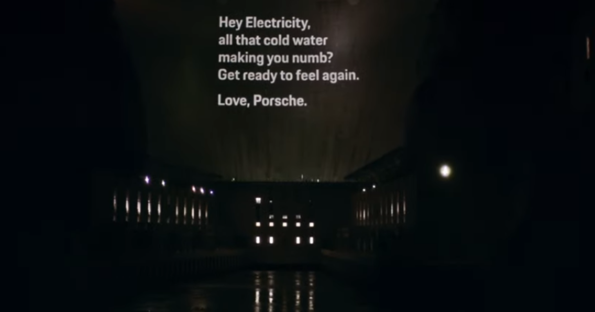 Электричество пишет письмо Porsche. Porsche отвечает на письмо электричеству. Видеоролики
