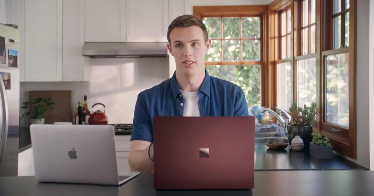 Microsoft нашел парня по имени Мак Бук, чтобы раскритиковать ноутбук Apple