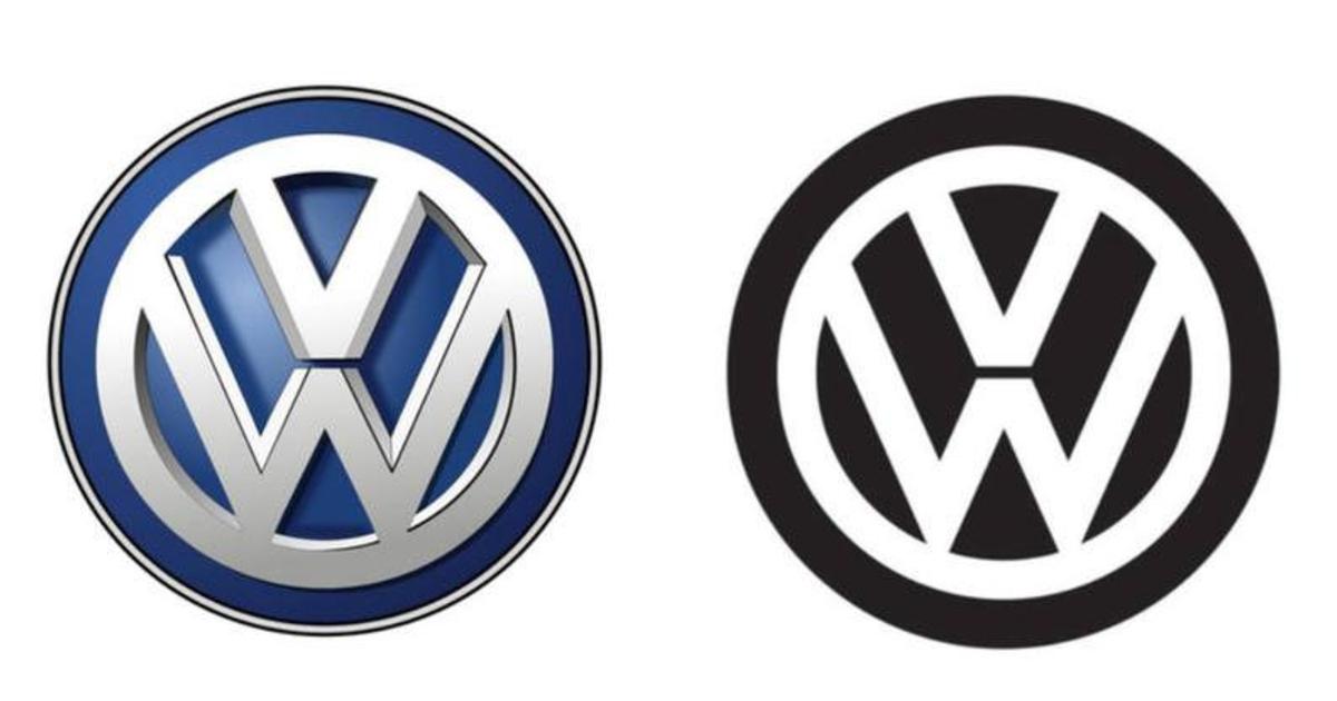 Volkswagen представил обновленное лого