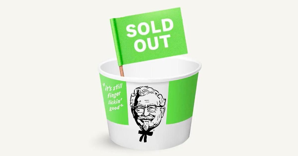 KFC распродал растительные наггетсы и крылышки за пять часов