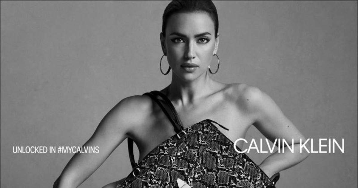 Ирина Шейк обнажилась в рекламе сумок Calvin Klein