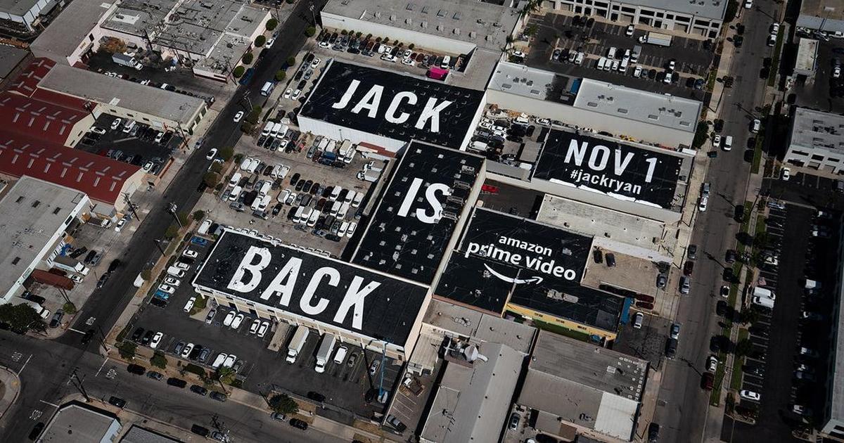 Amazon анонсировал выход сериала с помощью самой большой рекламы на крыше